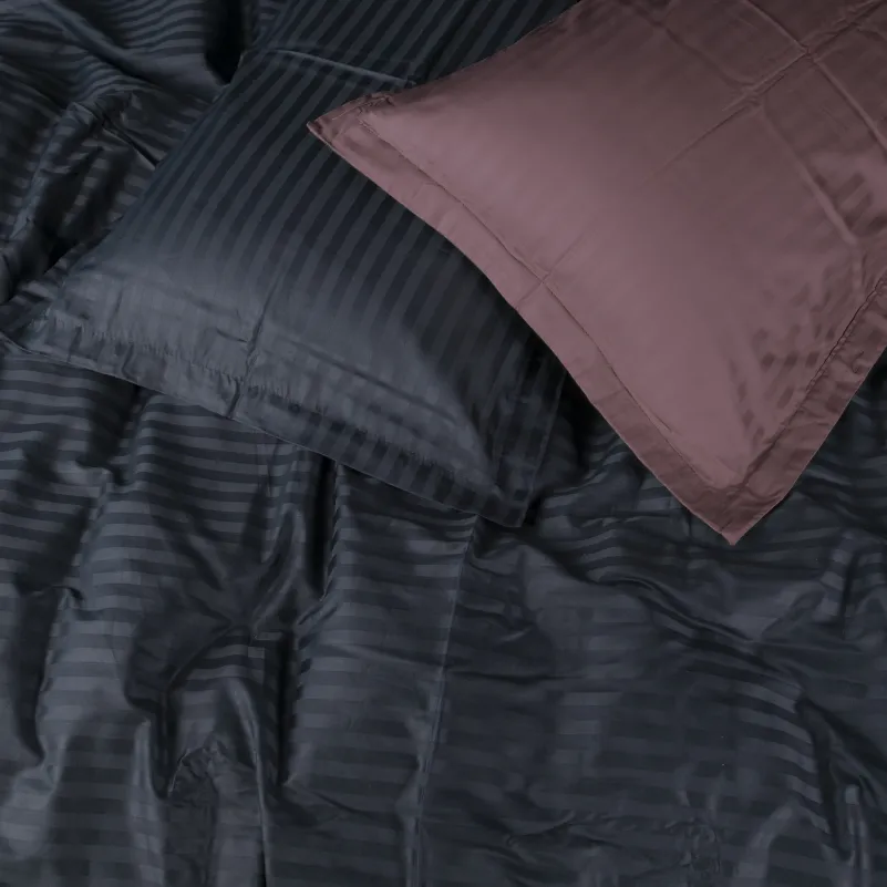 Комплект постельного белья Сатин JUNIOR Satin Stripe 30-0021 + 30-0008 Dorimel - 3