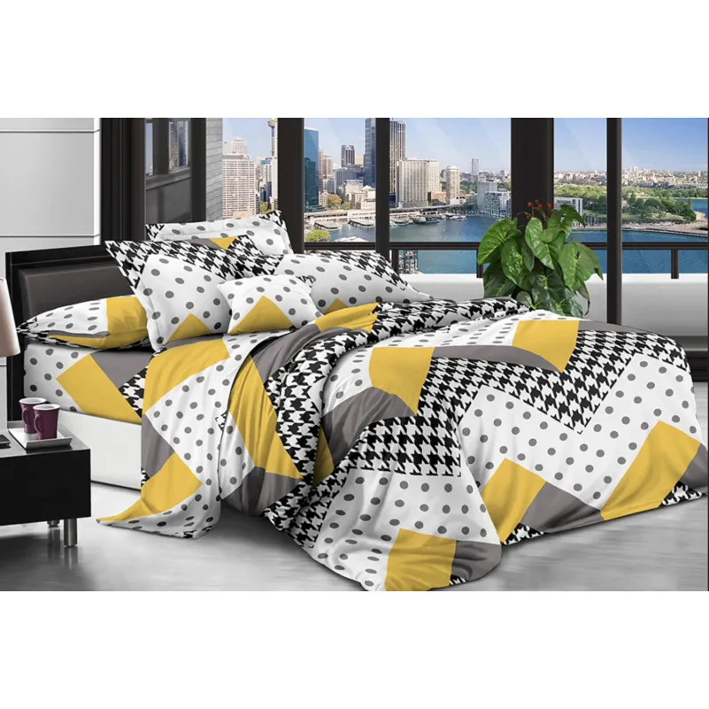 Комплект постільної білизни 100% поліестер 15-0356 Vulcan