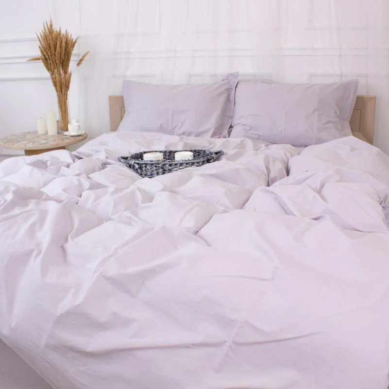 Простынь Poplin Line "054 Light Gray" - 10