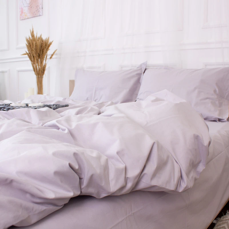 Простынь Poplin Line "054 Light Gray" - 5