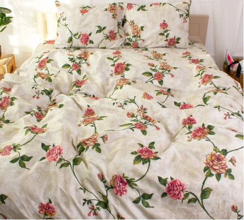 Комплект постельного белья 100% полиэстер 15-0340 Perla