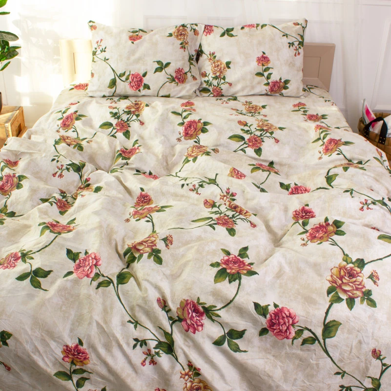 Комплект постельного белья 100% полиэстер 15-0340 Perla