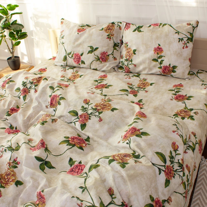 Комплект постельного белья 100% полиэстер 15-0340 Perla - 4