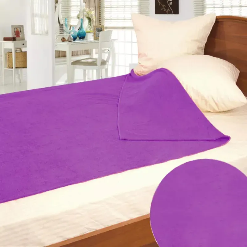Простынь махровая летняя 30-437 Deep Lilac