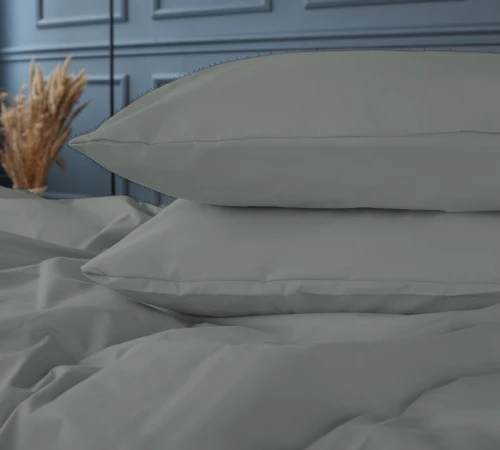 Наволочка бязь 16-5703 Light Gray Black Friday