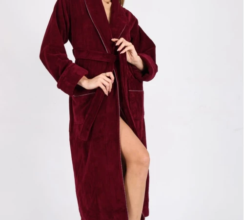 Халат М Pure Charm bordo