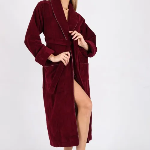 Халат М Pure Charm bordo