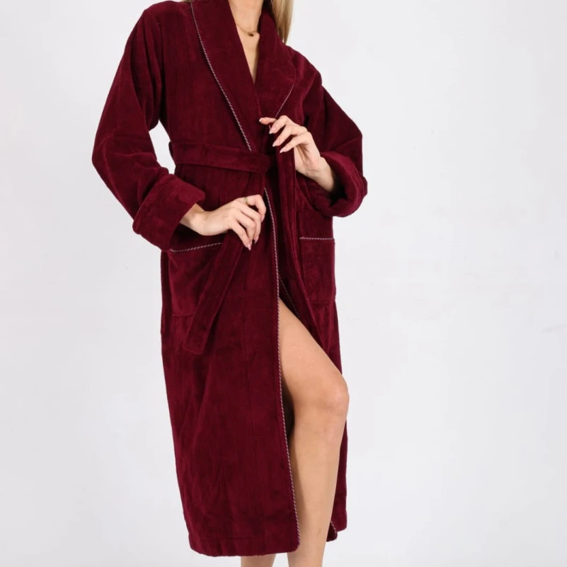 Халат М Pure Charm bordo