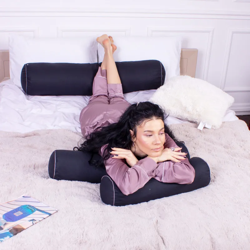 Подушка-валик №8550 Naturale Line 16-9000 Black Stone 100% Memory - 6