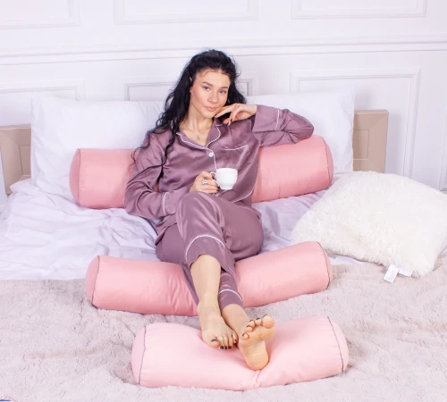 Подушка-валик №8111 Naturale Line 14-1312 Domiano EcoSilk