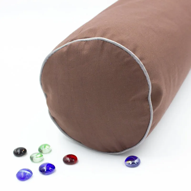 Подушка-валик №8377 Naturale Line 19-1217 Chocolate Perla BamBoo - 12