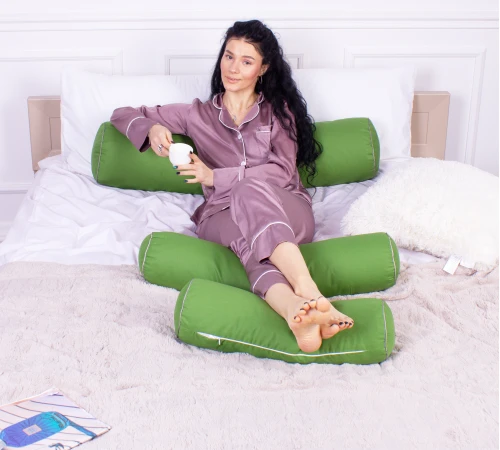 Подушка-валик №8121 Naturale Line 18-0130 Carolina EcoSilk