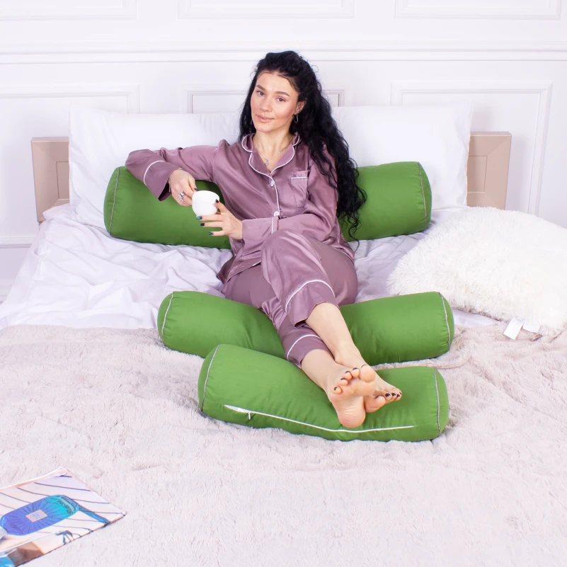 Подушка-валик №8121 Naturale Line 18-0130 Carolina EcoSilk