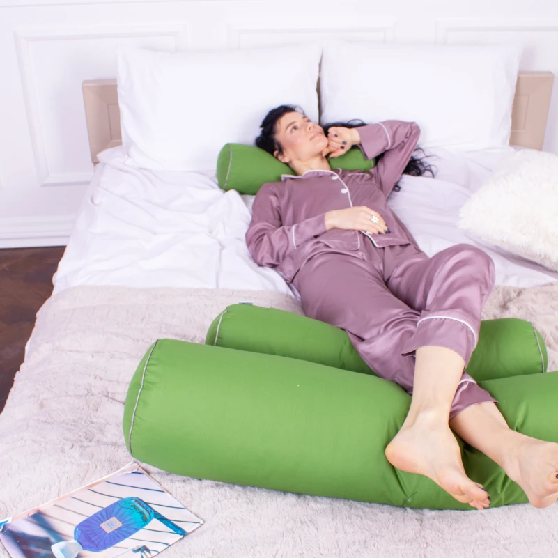 Подушка-валик №8121 Naturale Line 18-0130 Carolina EcoSilk - 7