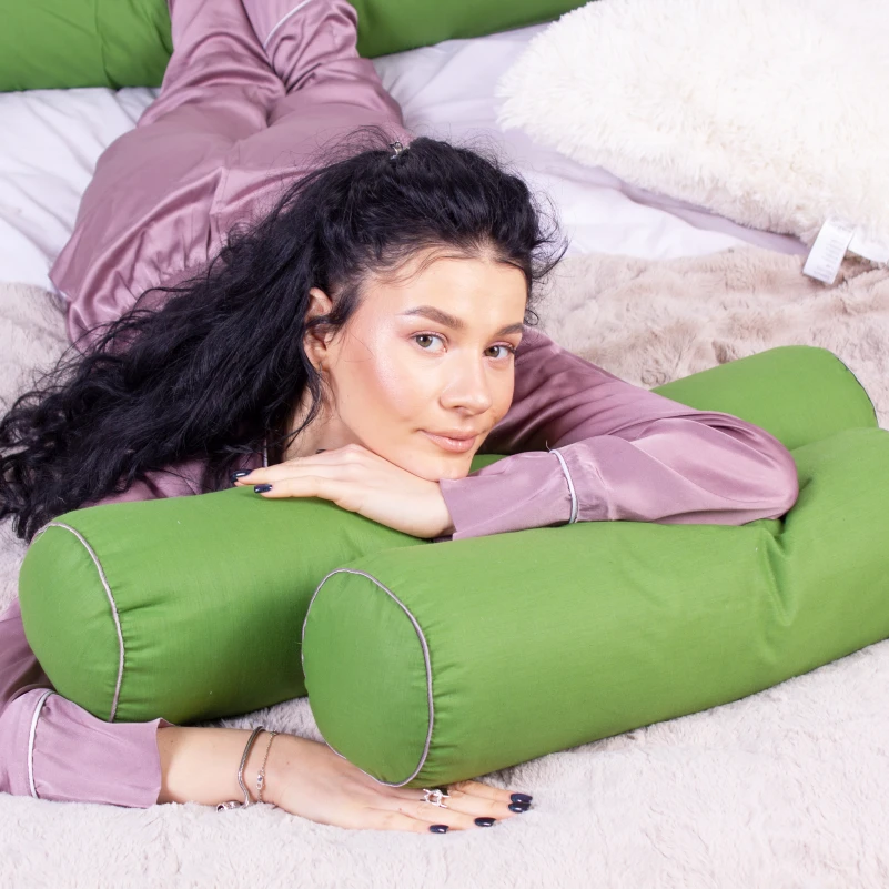 Подушка-валик №8121 Naturale Line 18-0130 Carolina EcoSilk - 9