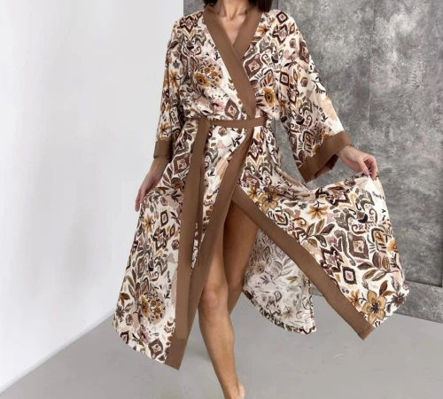 Халат "Soft Meadow" canella