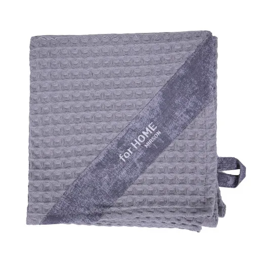 Рушник дак/вафля №701 Gray