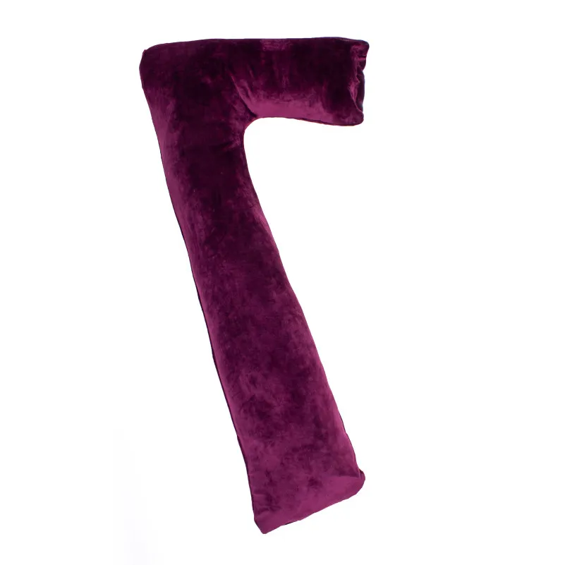 Подушка для беременных и отдыха Г-образная №8455 Velvet Line 28-0002 Excalibur EcoSilk велюр - 8