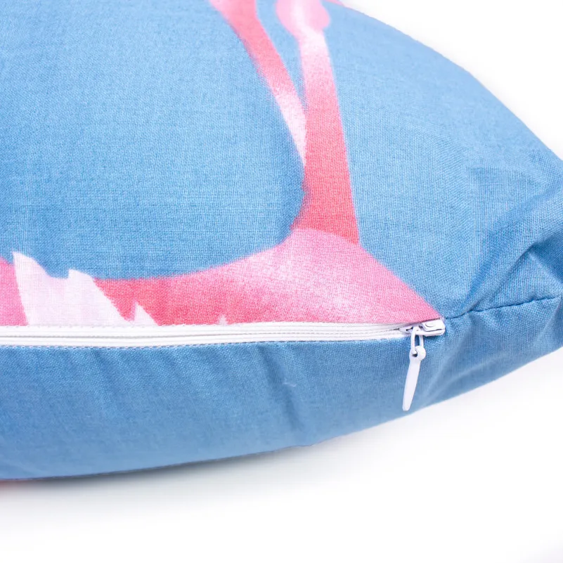 Подушка для беременных и отдыха Г-образная №8435 Color Line Rolando №96INT Blue EcoSilk бязь - 11