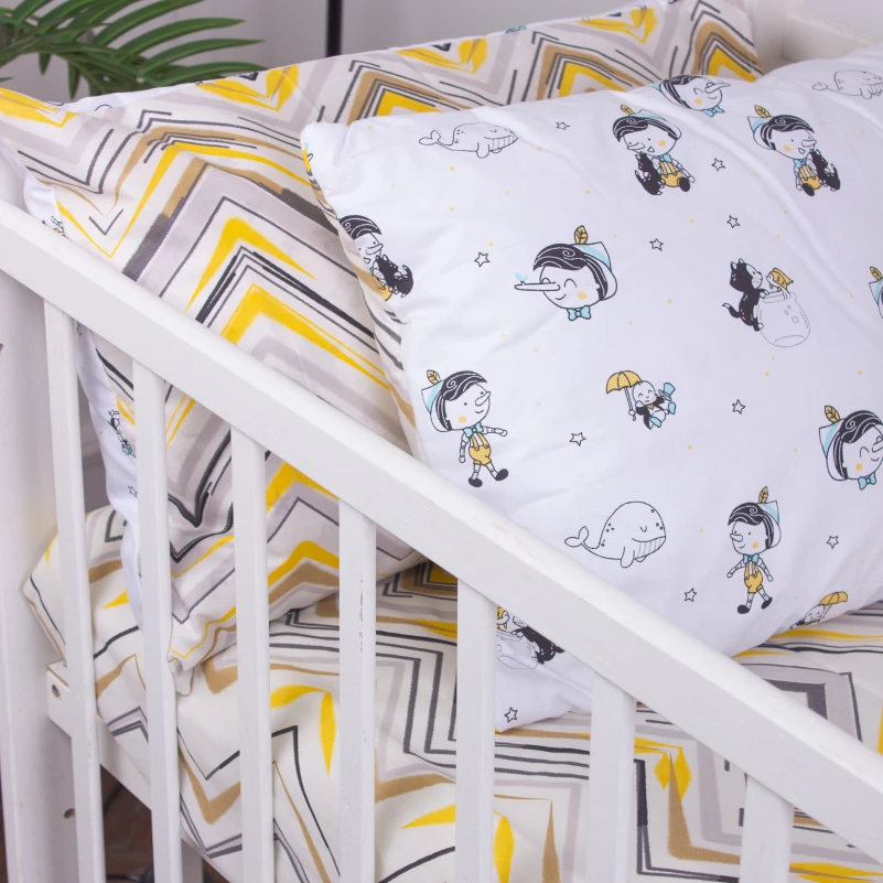 Наволочка детская Бязь Kids Time 18-0003 Pinokio - 1