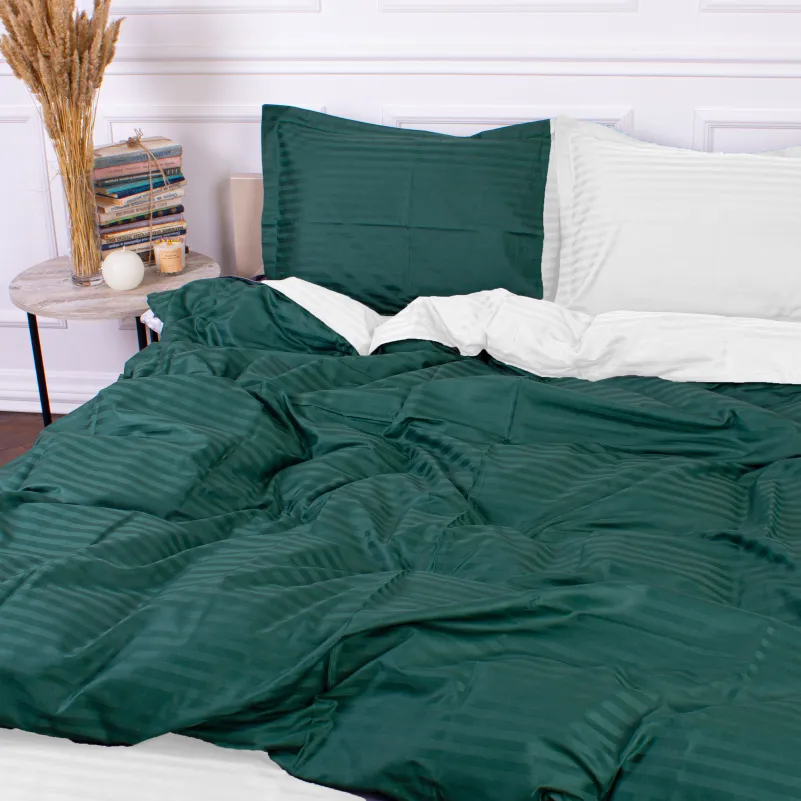 Комплект постельного белья Сатин JUNIOR Satin Stripe 30-0017 + 30-0001 Arabella - 3