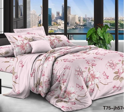 Комплект постільної білизни 100% поліестер 15-0621 Ferrara