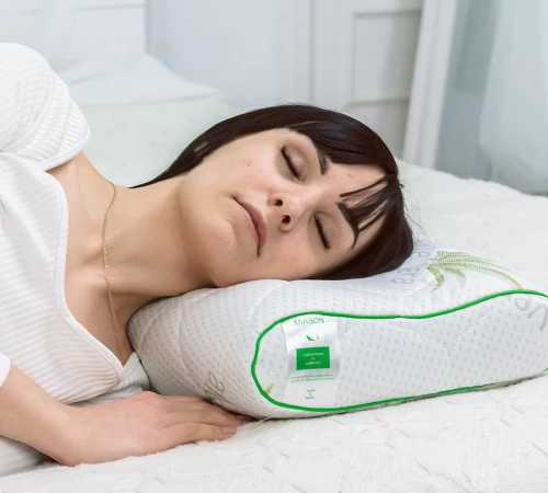 Подушка ортопедическая №7058 Elite Green nature Alberto 49*32*10,5 см - 2