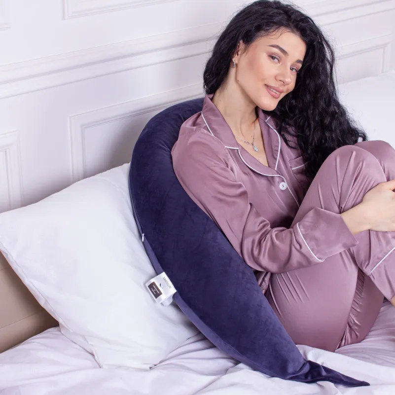 Для беременных и кормления №8633 Velvet Line 28-0006 Navy blue 100% Memory - 9