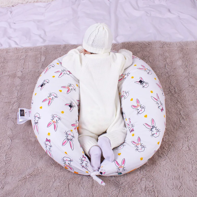 Для беременных и кормления №8628 Print Line 17-0529 Bunnies white 50% Memory - 11