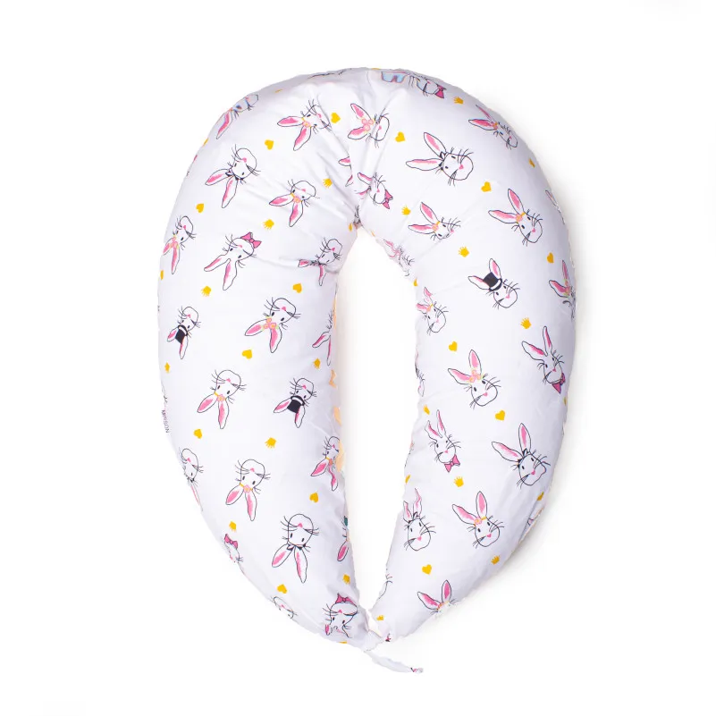 Для беременных и кормления №8628 Print Line 17-0529 Bunnies white 50% Memory - 10