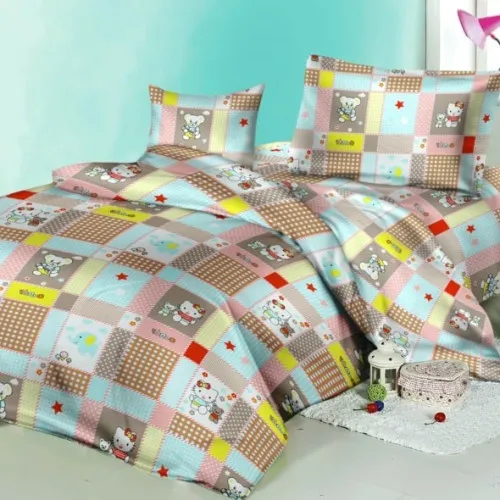 Наволочка Бязь 17-0501 Hello kitty