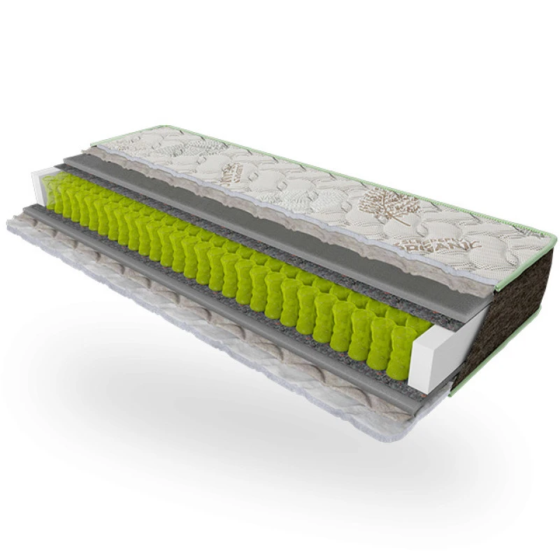 Матрас пружинный "независимые блоки" Е Sleep&Fly Organic Epsilon