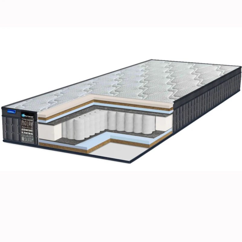 Матрац пружинний "незалежні блоки" ES Laviano Spring Latex Cocos