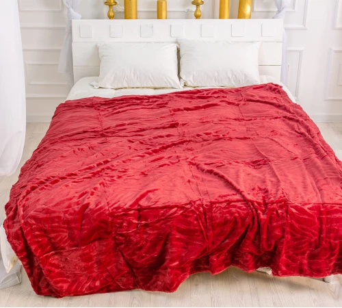 Плед Б №1015 Aurora Red