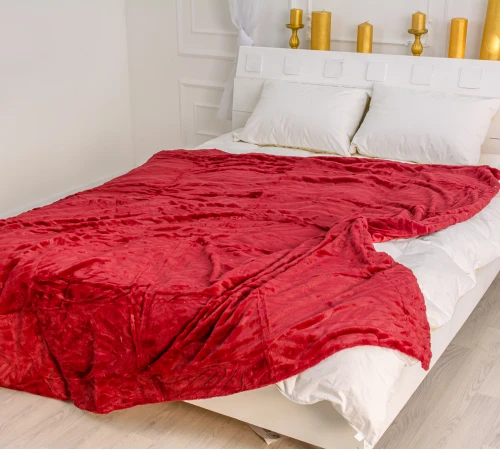 Плед Б №1015 Aurora Red - 2