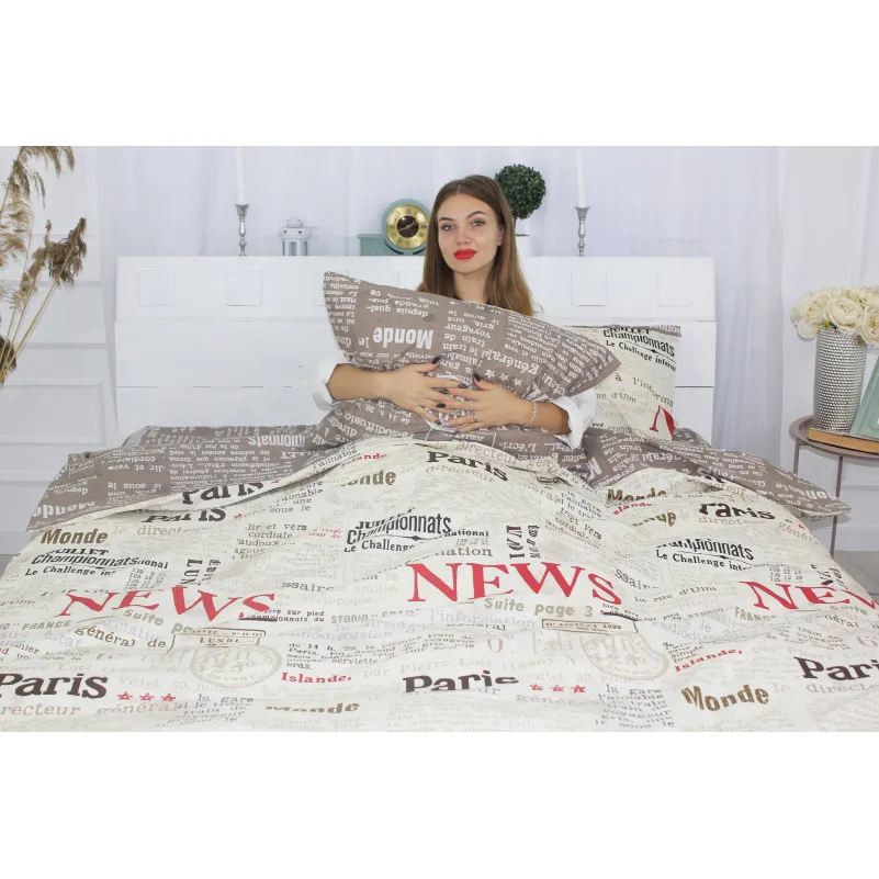 Простынь MirSon Ranforce Elite 17-0194 Martin - 2