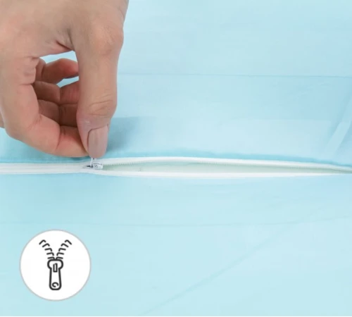 Подушка ортопедична (стружка Memory) №4233 Noble stripe Valentino 58*40*10,5 см - 2