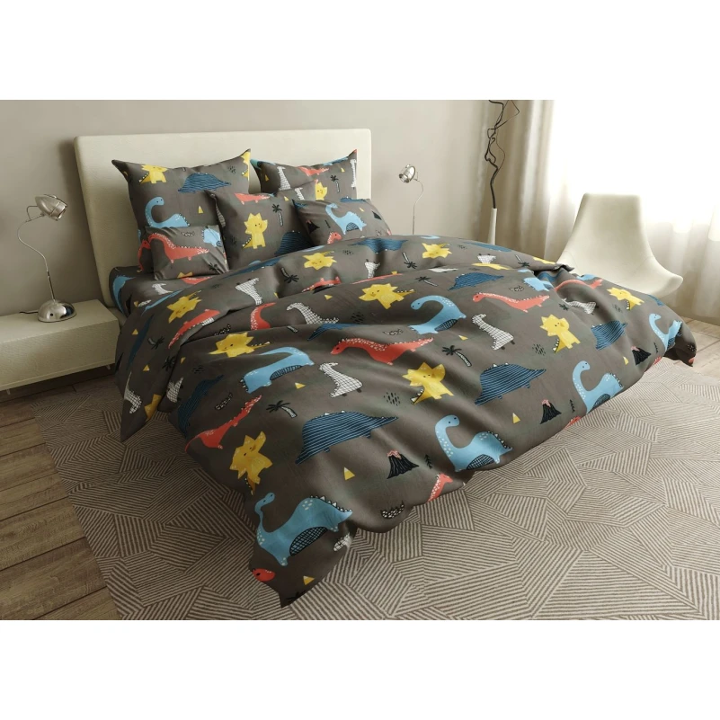 Наволочка Бязь 17-0412 Nodosaurus