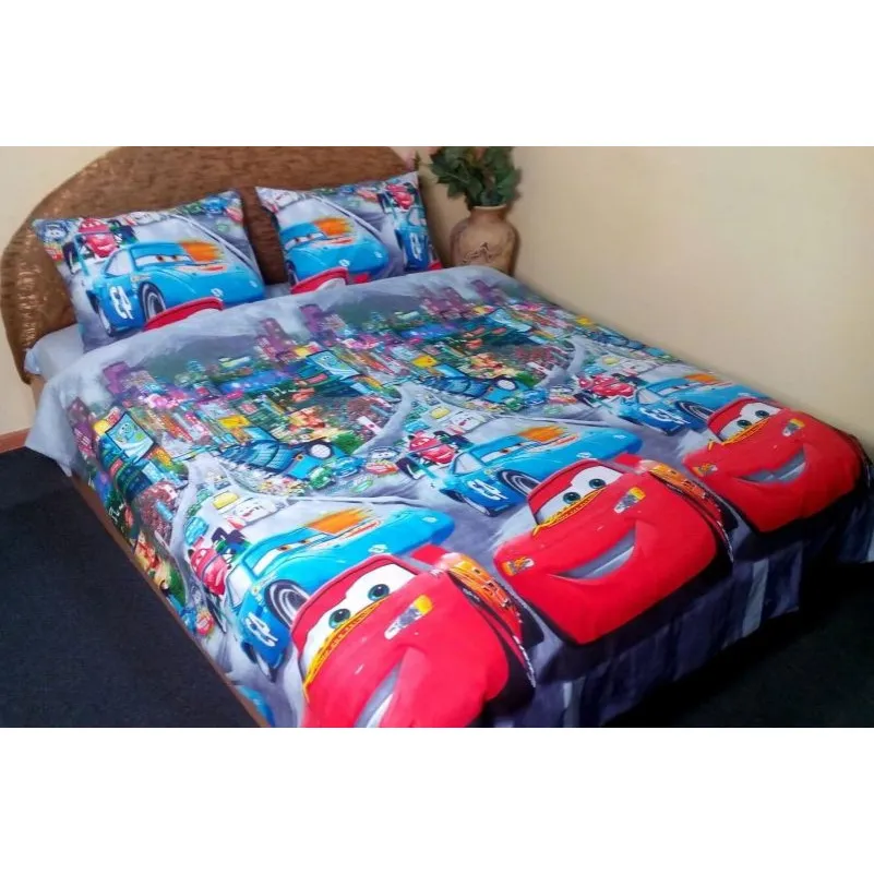 Простынь Бязь 17-0260 Red Car