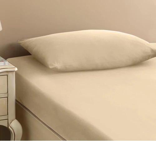 Махровий набір 19-824 Lancoma (простирадло на гумці - висота 25 см (дитячі 10 см) + наволочка 1 шт. 50*70)