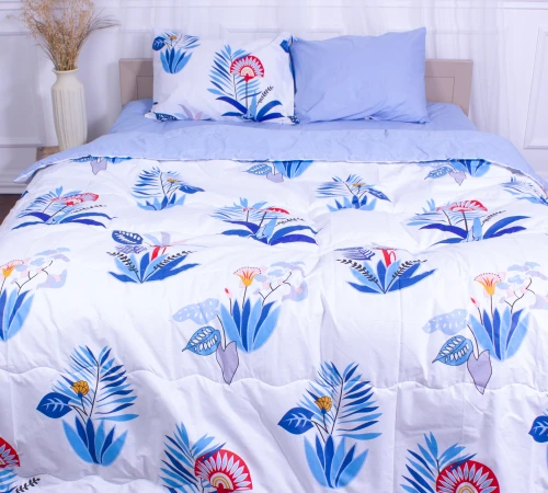 Одеяло Хлопковое Летнее №2815 Сolor Fun Line Paradise Black Friday