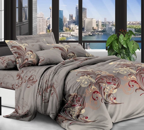 Наволочка 100% полиэстер 15-0366 Mercury