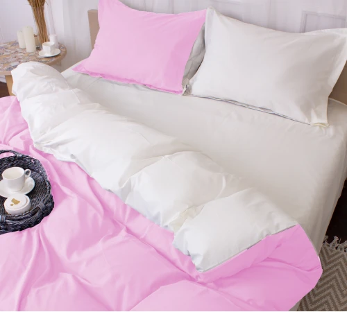 Комплект постільної білизни Poplin Line "002 + 018 Abegail" - 2