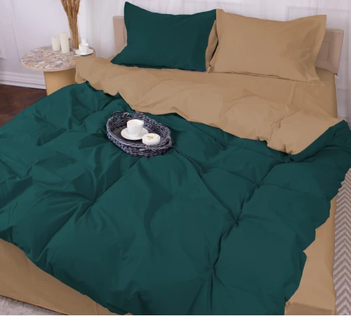 Комплект постільної білизни Poplin Line "015 + 091 Hanna"