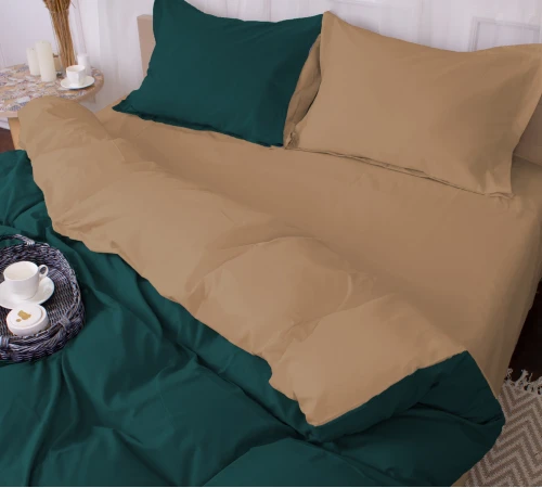 Комплект постільної білизни Poplin Line "015 + 091 Hanna" - 2