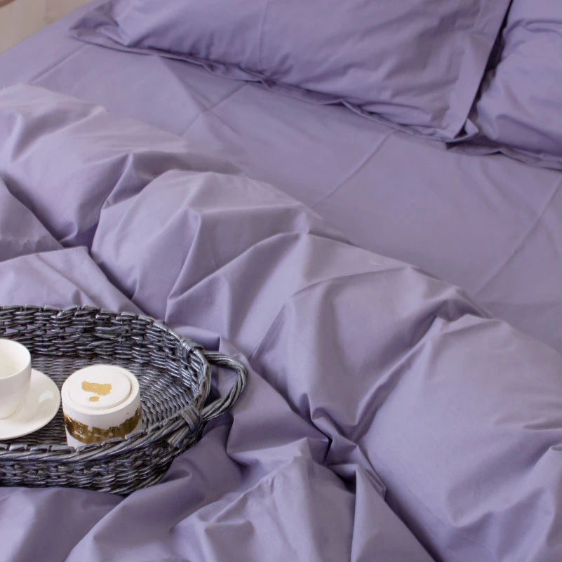 Комплект постельного белья Poplin Line "056 Smoky" - 8