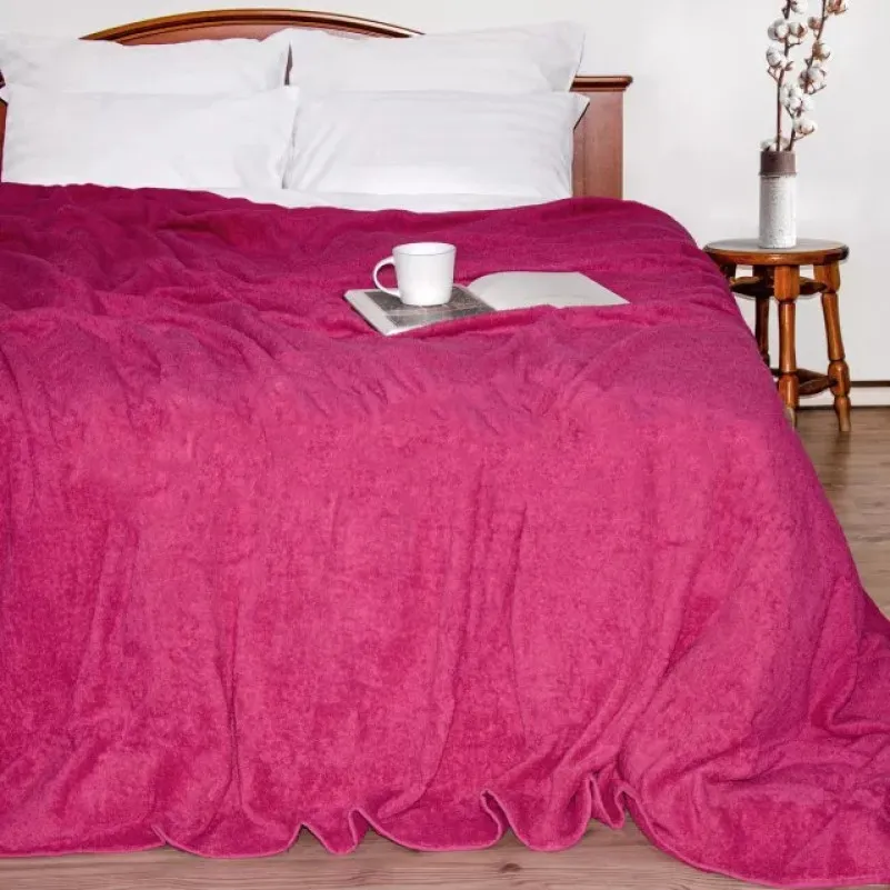 Простынь махровая летняя 30-438 Cherry