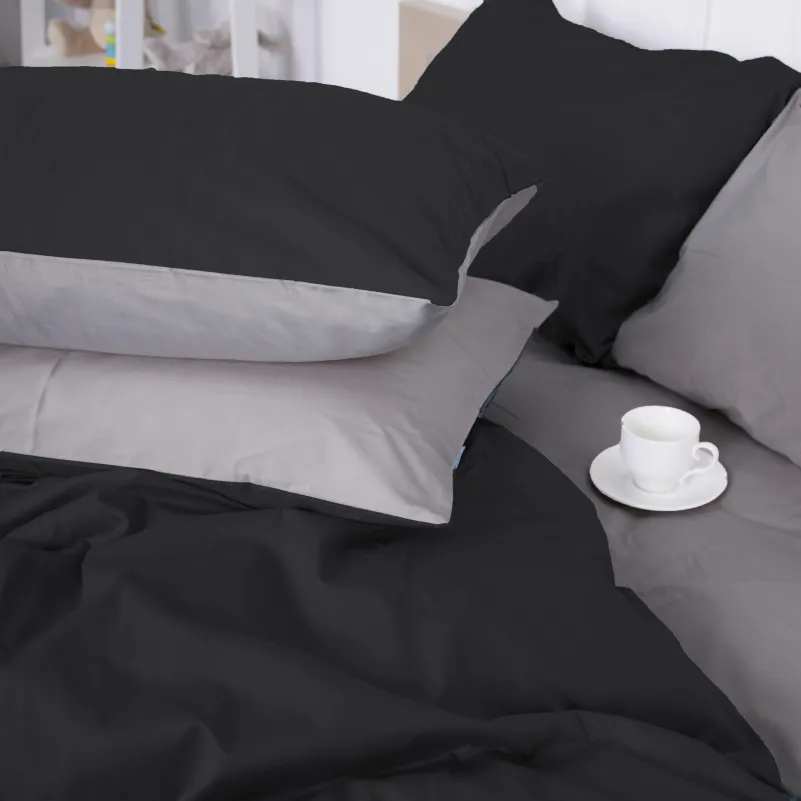 Комплект постельного белья Сатин JUNIOR Greyness 0251+0055 - 1