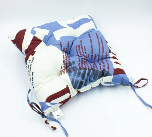 Подушка для стільця Бязь Принт 17-0535 Peggy