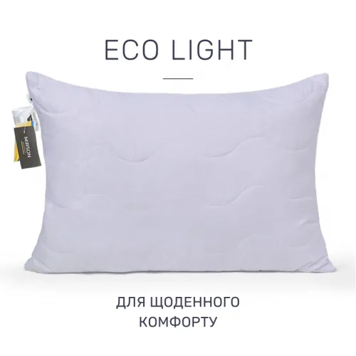 Набір подушок шовкових Eco Light Gray №9025 шовк Капок мікросатин - 2